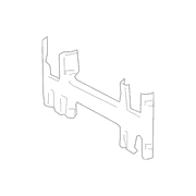 Seat Track Cover Protection - Left, Rear, Back