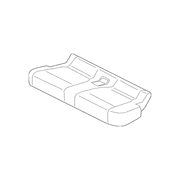 Seat Cover Cushion - Left, Rear (Limited)