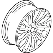 Wheel Rim 22 X 9.5 Style 3