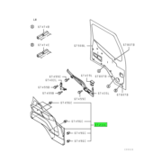 TRIM,FR DOOR,LWR LH 1