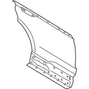 Door Outer Panel - Right, Rear,
