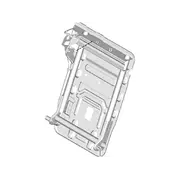 Seat Back Frame Retaining - Right, Rear
