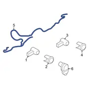 Parking Aid System Wiring Harness