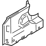 Body A-Pillar Reinforcement Panel (Convertible, Coupe)