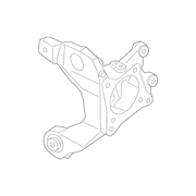 Suspension Knuckle Bushing Repair Kit - Right, Rear (Shelby)