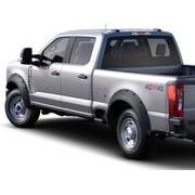 Super Duty 2023-2024 Bushwacker Black 4-Piece Fender Flare Kit Extend-A-Fender