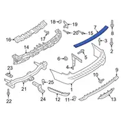 Bumper Step Pad Cover - Rear