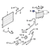 Radiator Coolant Hose Water - Inlet 5.2L