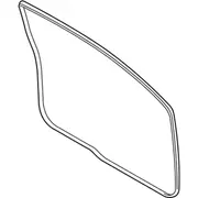 Door Seal Weatherstrip - Right, Front, Rear