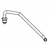 High Pressure Side Pressure Sensor Tube Line