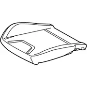 Seat Cushion Foam Pad - Right, Front