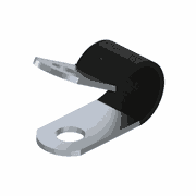P-Clip, 0.500 x 1.345 x 0.750 inches, TFLN