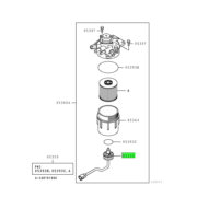 SENSOR,FUEL FILTER 1