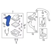 Engine Air Intake Hose Turbocharger - Inlet 3.5L