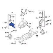 Bracket Mount Support Engine <br>Engine Motor Side 2.3 LITER - Right, Front, Lower