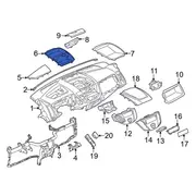 Instrument Panel Storage Compartment Stowage Box
