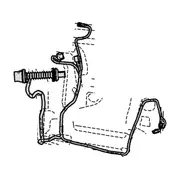 Wire Jumper - Right, Rear