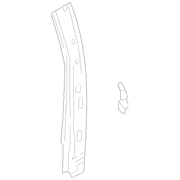 Body B-Pillar Reinforcement - Right, Inner, Outer