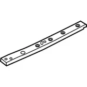 Fender Rail Reinforcement Brace Floor Sidemember - Left, Front
