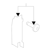 Pillar Truck Bed Panel Reinforcement - Left, Rear