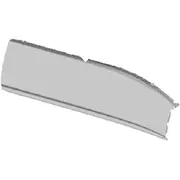 Quarter Panel Extension Side Roof Rail - Left, Outer