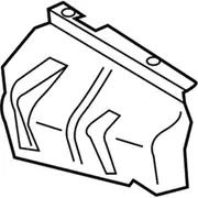 Bumper Cover Bracket - Right, Rear