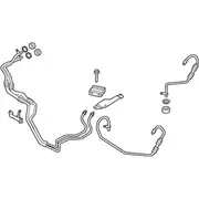 Automatic Transmission Oil Cooler Hose Tube - 2.3L (AT)