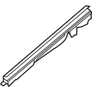Fender Closing Plate Filler - Right, Front