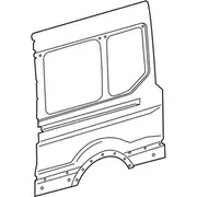 Quarter Panel Body Side - Left, Rear, Outer (All Long)