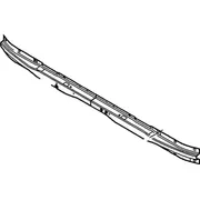 Radiator Support Panel Bracket Air Deflector - Front