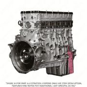 Long Block Engine for Detroit Diesel DD16 15.6L GHG17 with Rear Sump, ESN 1018371 and Earlier Models with 3 Rocker Jake