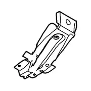 Floor Support Plate - Left, Rear, Center