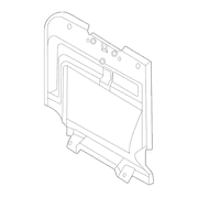 COVERS and Pads Lid Storage Compartment - Rear