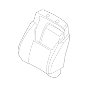 CAPTAIN Chair Cover Seat Back