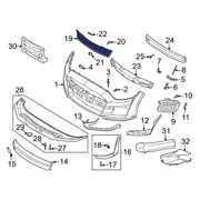 Bumper Grille - Front, Lower