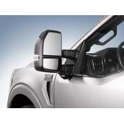 Trailer Tow Mirrors - Chrome Cap - Fits Vehicles With Factory Power Mirrors, Power Telescope, Power Fold, BLIS, 360 Camera