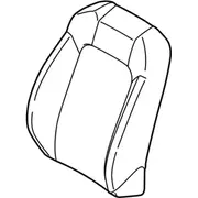 Seat Back Cushion Cover - Right, Front (Coupe)