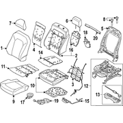 Seat Cover Cushion - Right, Front (Raptor Series)