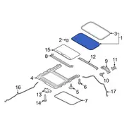 Sunroof Glass