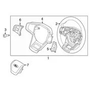 Seat Belt - Left, Rear