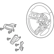 Steering Wheel Kit - 2.3L (Convertible, AT)
