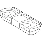 Seat Cover Cushion - Rear