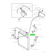 CLIP,RADIATOR PIPING 2