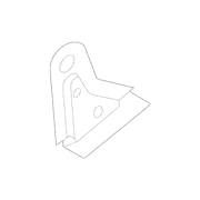 Seat Track Support Bracket Retainer Back Hinge - Left, Rear, Center