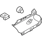 Body C-Pillar Trim Panel - Inner