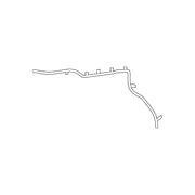 Sunroof Drain Hose - Left