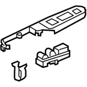 Door Switch Trim Panel Housing - Left, Front, Back (Coupe)