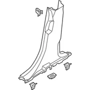Door Pillar Post Trim Set Panel