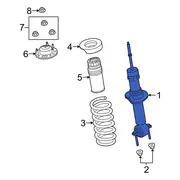 Suspension Strut Shock Absorber - Front