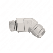 45 Degree Elbow with Viton O-Ring, Size 10-8